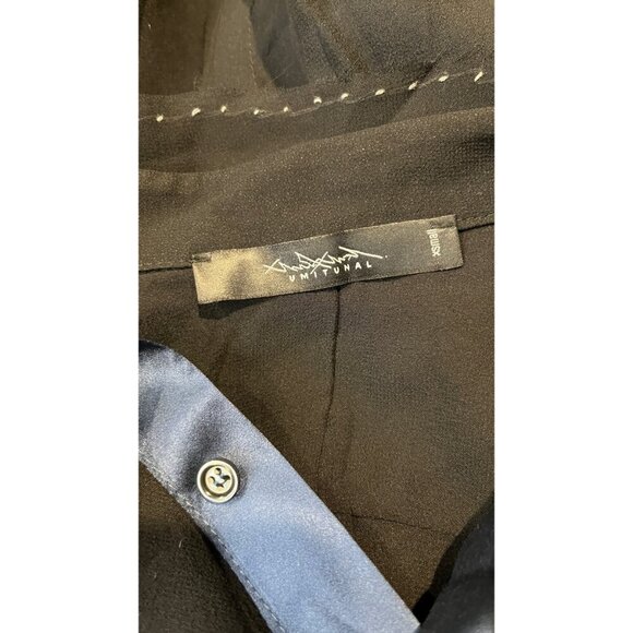 UMIT UNAL COUTURE SILK BLOUSE - Picture 11 of 11